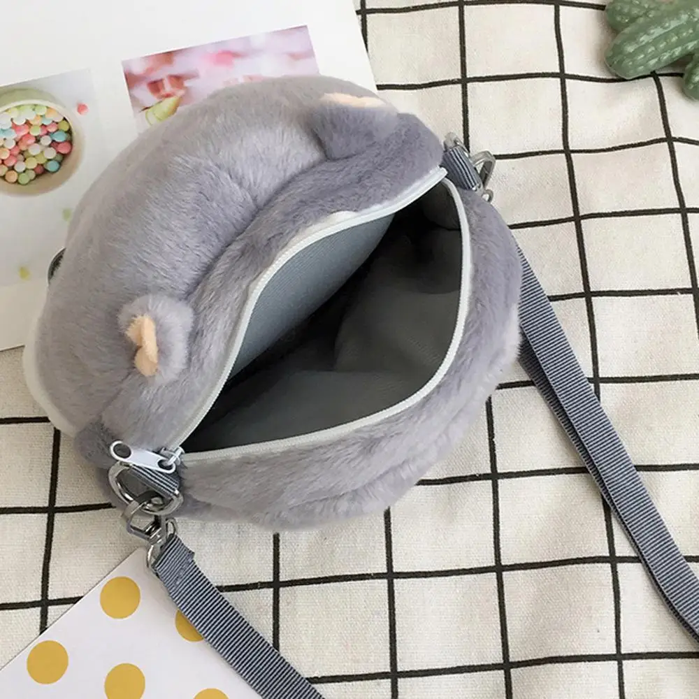 

Cartoon Hamster Plush Cross Body Bag Children Small Shoulder Bag Cute Cartoon Child Messenger Bag Girls Phone Bag Child Gift #20