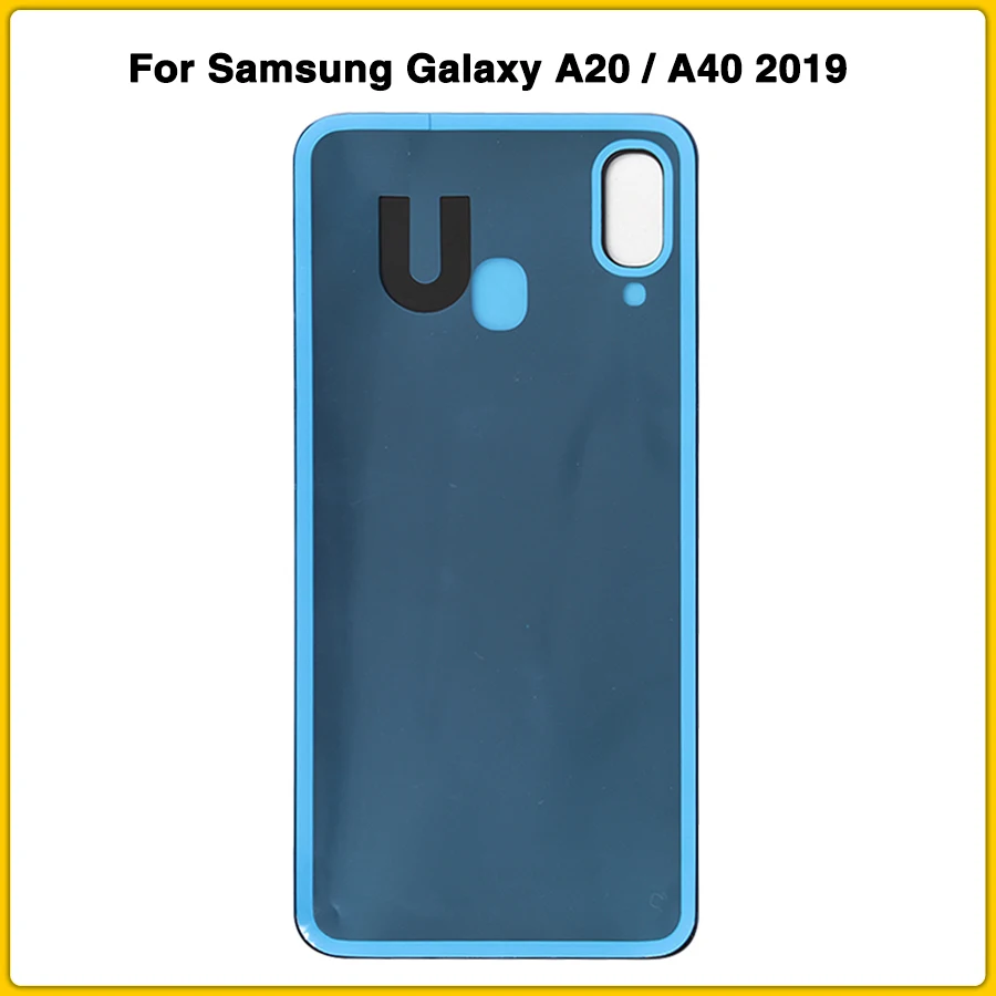 10 шт. чехол для samsung Galaxy A20/A40 A205 A205F A405 A405F батарея задняя крышка двери Задняя крышка Запасная часть