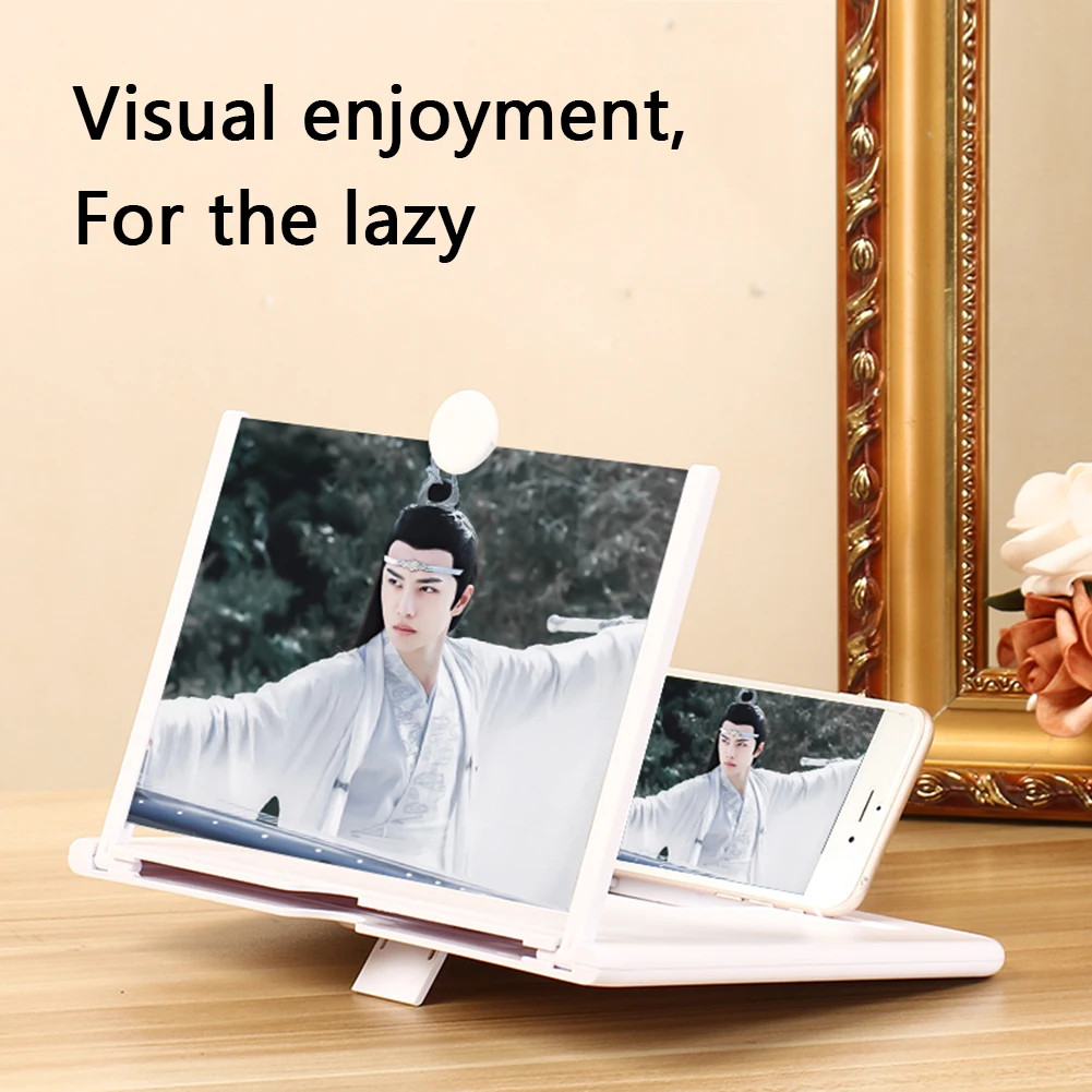 12 дюймов таблетка для сотового телефона увеличитель экрана увеличенные 3D