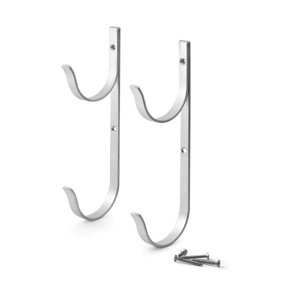 

Holder Pool Pole Hanger Garden Tools Blue Durable With Screw Home Vacuum Hose Decks Outdoor Plastic Multi Purpose Leaf Rakes