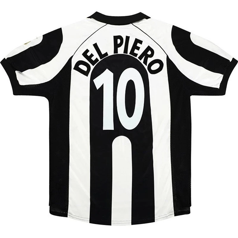 

Classic retro 1997 Vintage 1998 DEL PIERO 10 INZAGHI 9 ZIDANE 21CONTE 8 DAVIDS 26 Classic black and white shirt jersey