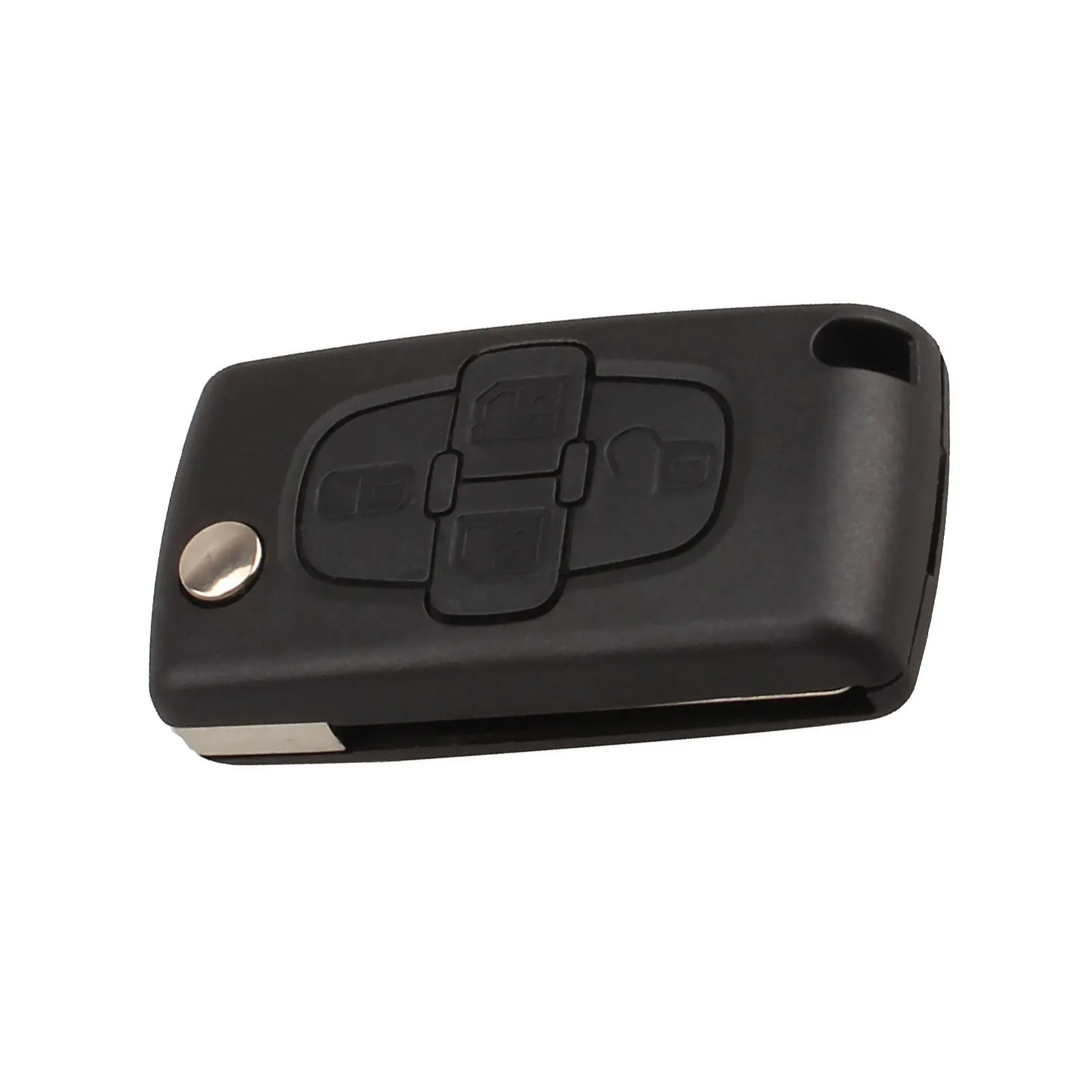 Сменный Чехол для автомобильного ключа с 4 кнопками раскладной складной чехол