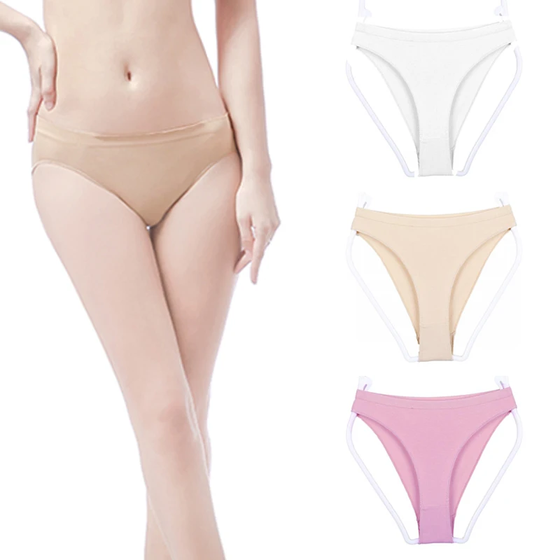 Трусы женские бесшовные трусы детские плавки с высокой талией для балета танцев