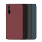 Зрелый и элегантный гранулированный матовый Силиконовый мягкий чехол для HUAWEI Honor 20 Pro Honor 20 lite 20i 10 lite 10i View 10 20