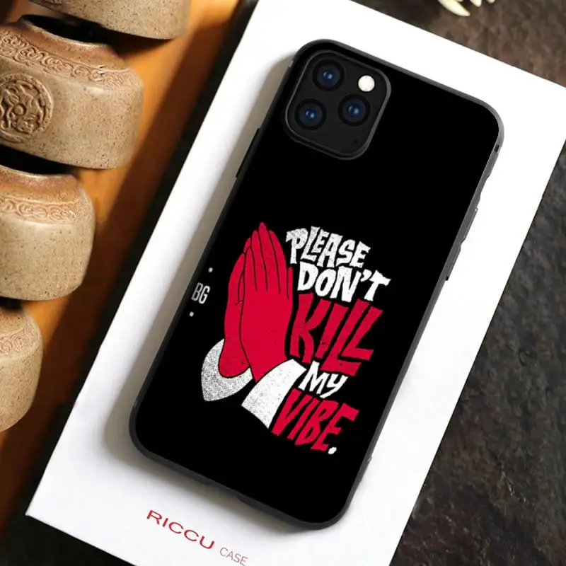 Пожалуйста, не убивайте Мой vibe чехол для телефона iPhone 13 11 12 Pro XS MAX mini 8 7 6 6s Plus X 2020 XR 13 Pro, чехлы для телефонов