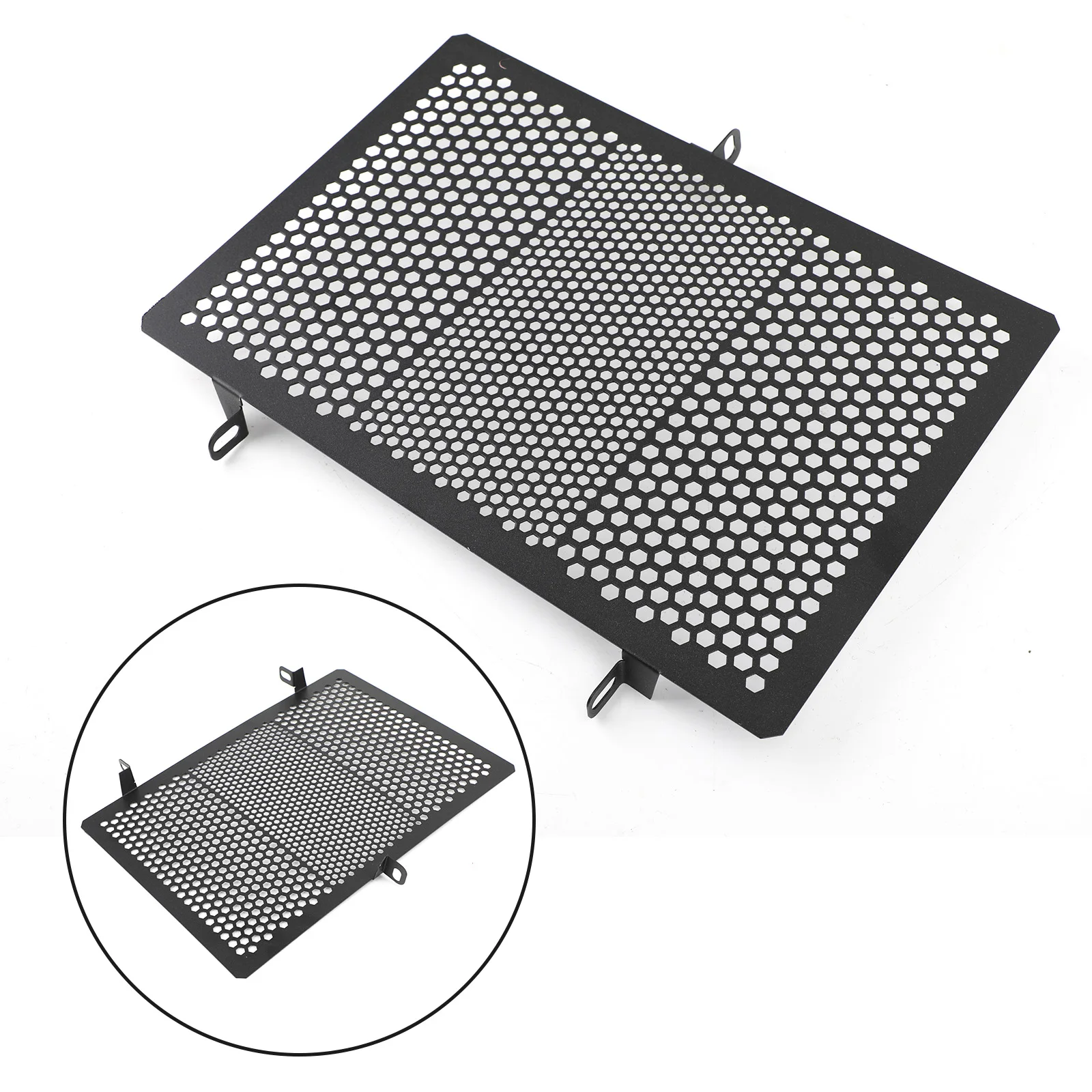 

Areyourshop Fit for KAWASAKI Z800 Z1000 2013-2020 Radiator Guard Cover Grill Black Motorcycle Accessories Parts