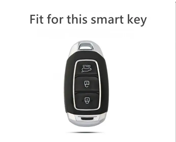 Кожаный чехол для автомобильных ключей hyundai Solaris I40 I10 I30 I20 Creta Tucson Santa fe Accent Matrix IX35