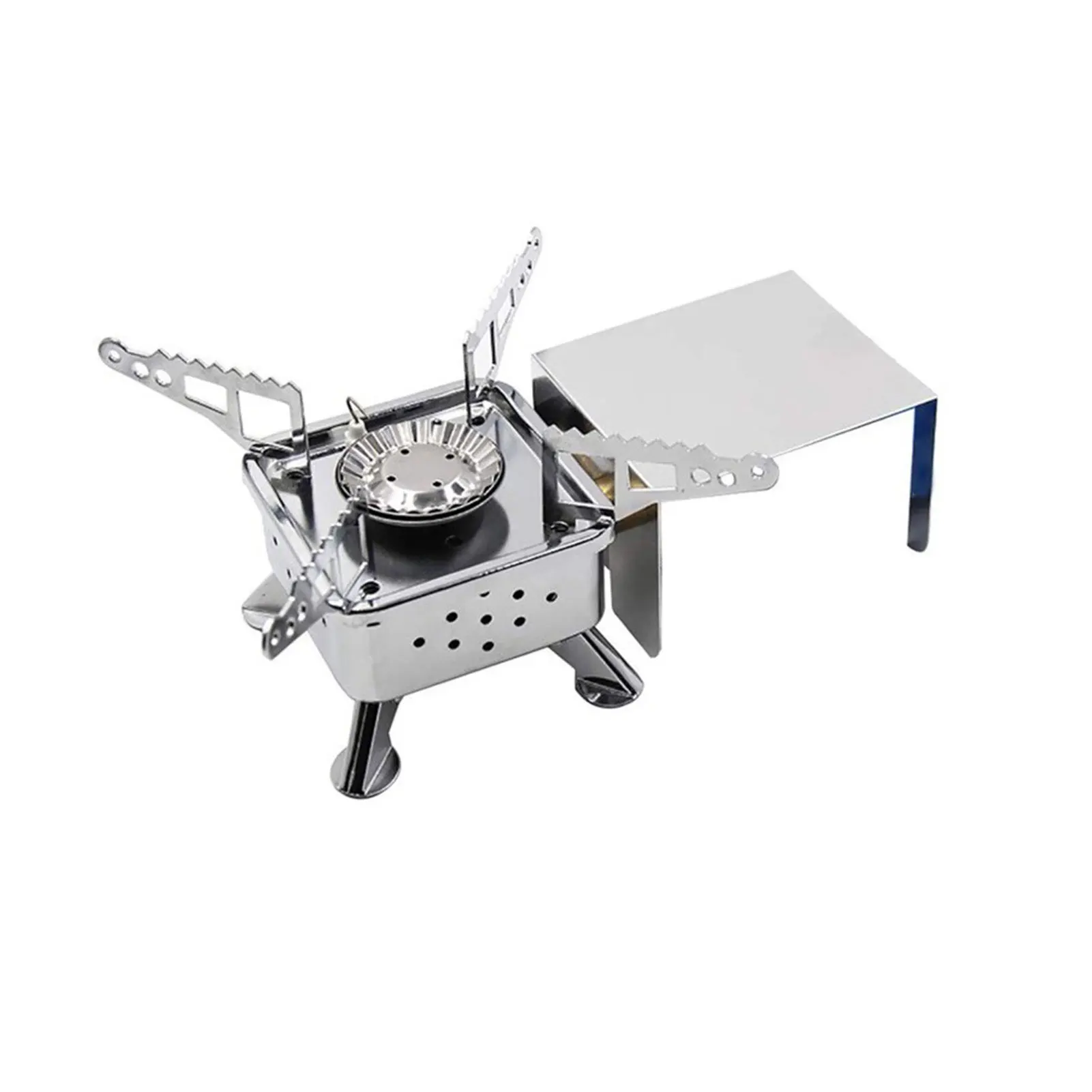 

Gas Camping Stove Portable Windshield Bracket Picnic Stove