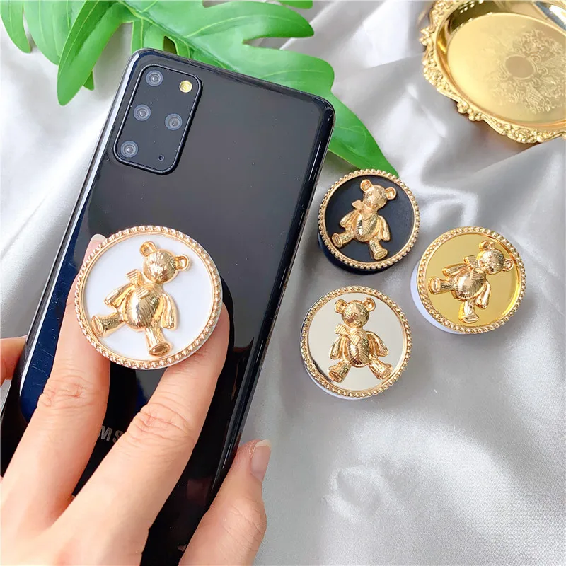 

Japanese Metal Phone Holder with Retractable Anti-drop Ring Buckle Female Personality Phone Holder for IPhone X Car Phone Holder