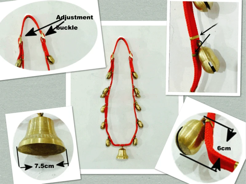 Конный Колокольчик из чистой меди для изготовления седла лошади поводка