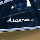 Наклейки на боковое окно автомобиля GREAT WALL HAVAL H6, H9, M6, F7, POER WEY STEED, автомобильные аксессуары, виниловые пленки, 2 шт.