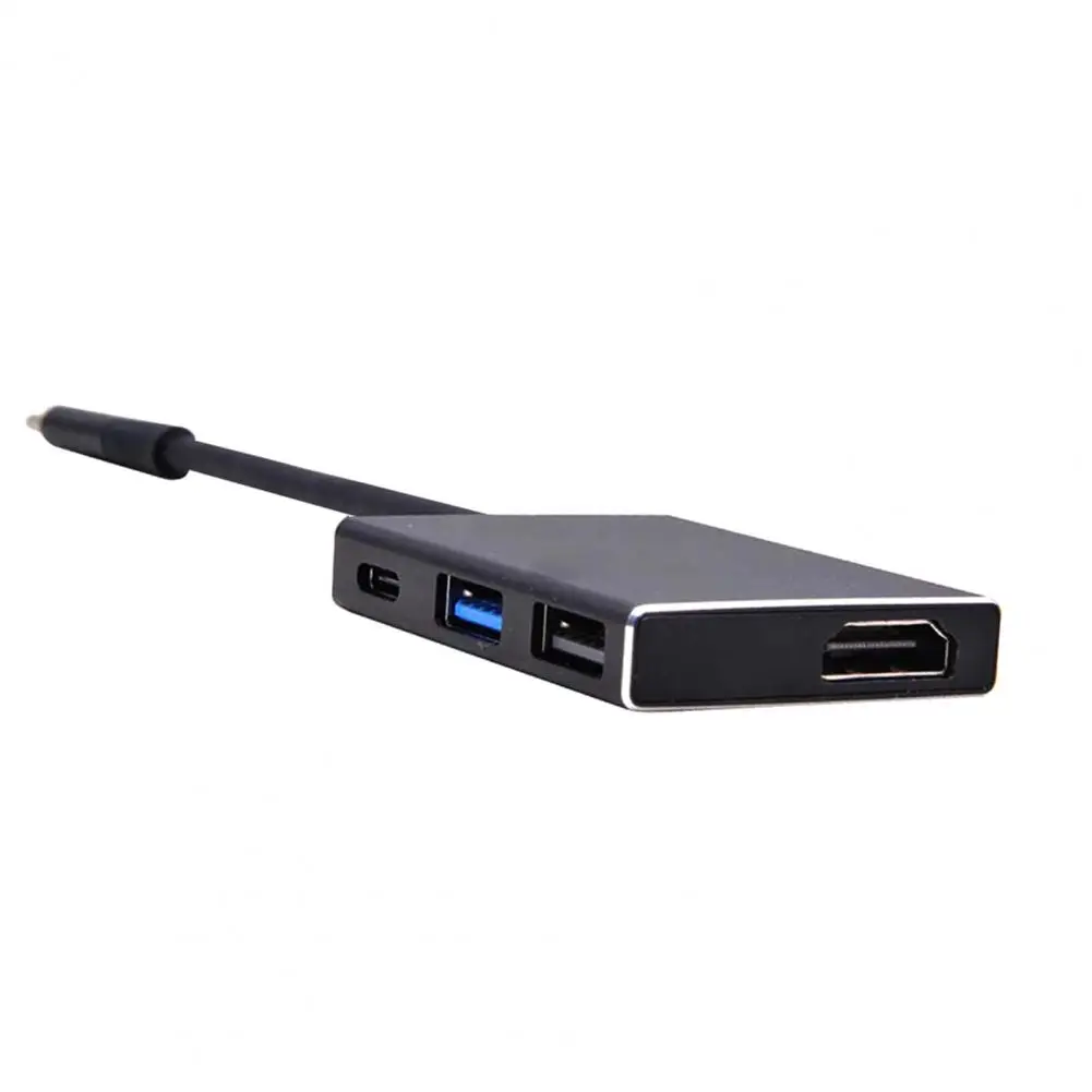 4-в-1 мультипорт Тип с разъемами типа C и HDMI-совместимость USB PD концентратор