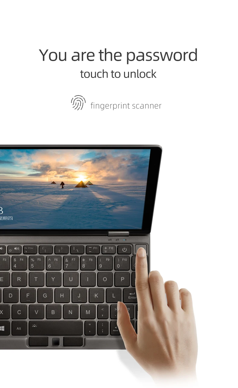 One Mix 3S Серия Супер Карманный планшет ноутбук 8+ 256G/16G+ 512G SSD Intel Core i7-8500Y Windows 10 HDMI type-C USB TF 2,4/5G wifi