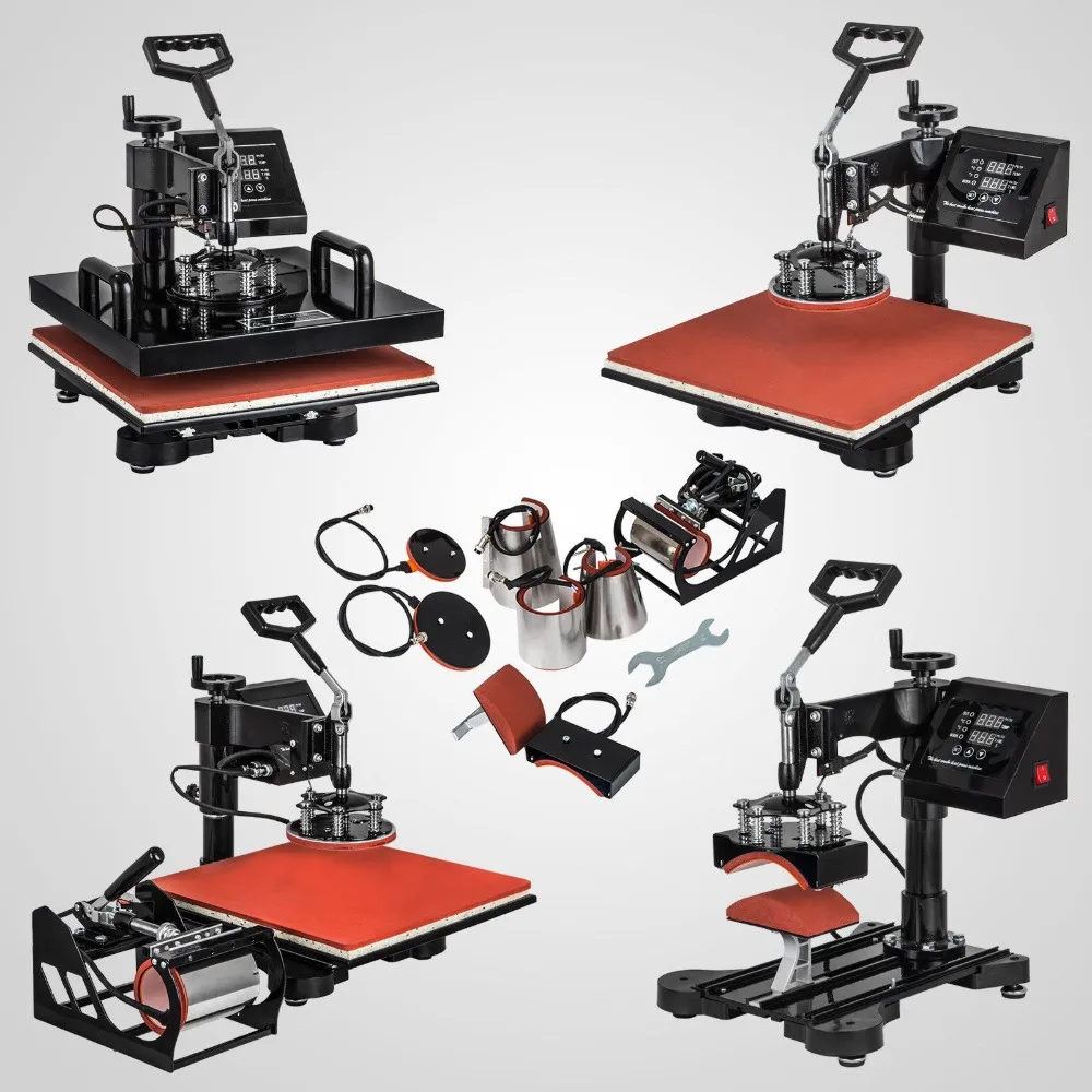 8В1 тепловой пресс 30х38см машина коврик для мыши цифровой передачи керамические