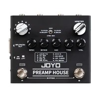 joyo r 15 preamp house guitar effect pedal 9 amps preamplifier 18 tones dual channel distortion clean electric guitar pedal