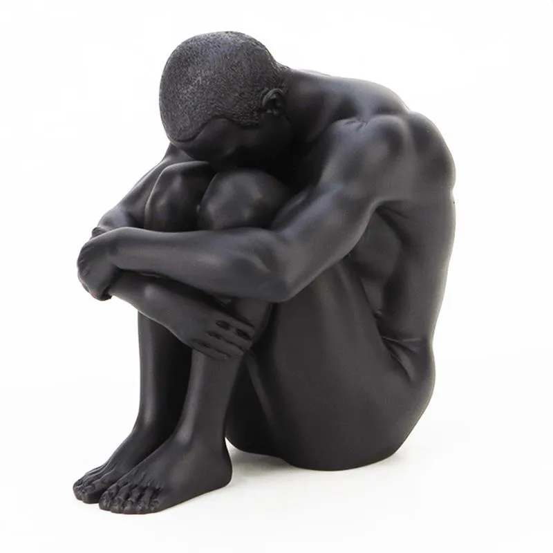 Титановая статуя человека [HHT] креативное боди-арт скульптура без одежды