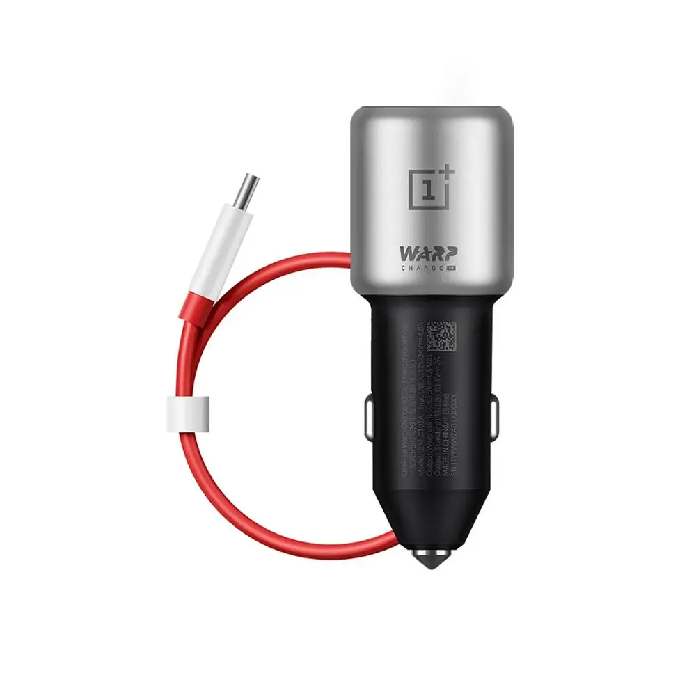 Оригинальное автомобильное зарядное устройство OnePlus Warp Charge 30 макс. 5 в 6 А Вт для