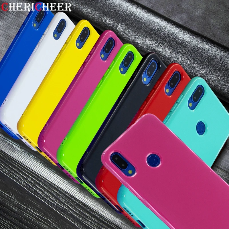 Блестящий цветной чехол для Xiaomi Redmi Note 7 блестящий силиконовый гелевый Чехол Xiomi Pro