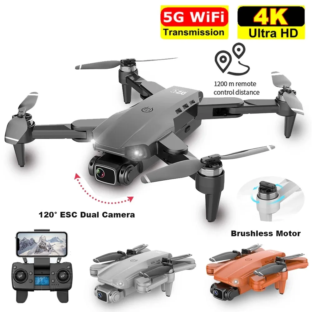 

New L900 GPS Drone With HD Camera 4K Double 5G WIFI FPV 25mins Long Distance Brushless RC Quadcopter Professional Dron PK SG907