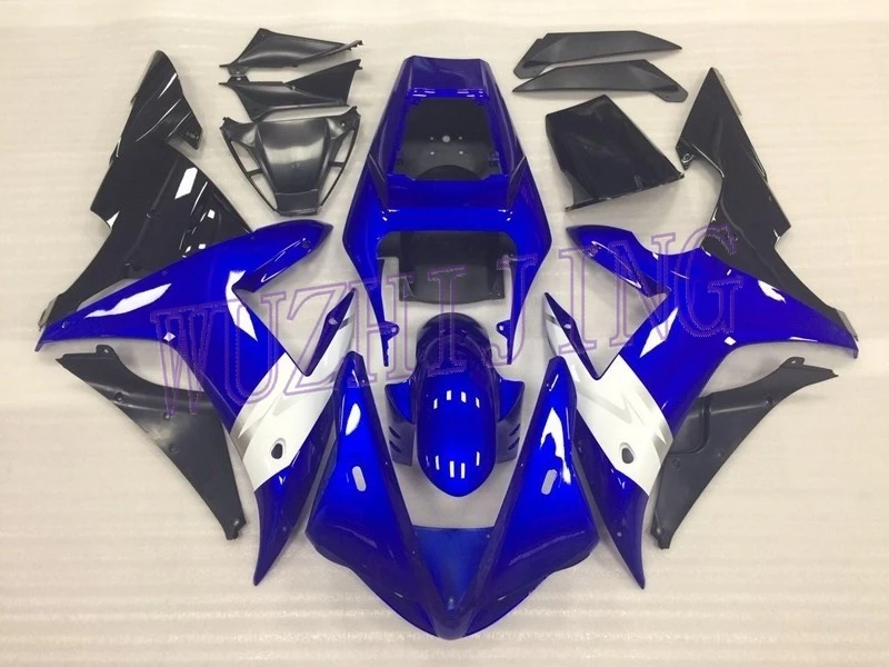 Боди для YAMAHA YZFR1 03 полный корпус наборы YZF R1 02 синий белый мотоцикл обтекатель 2002 -