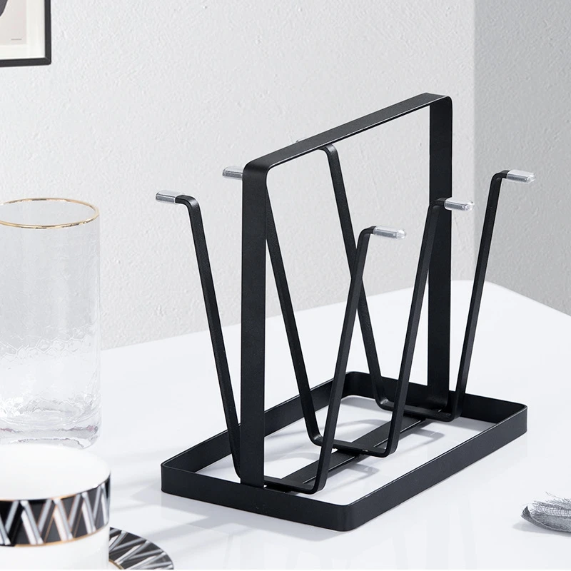 Подставка для сушки стаканов подставка пивных 6 нескользящая из нержавеющей