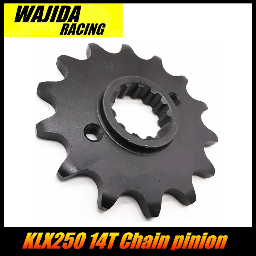 

FOR KAWASAKI KLX250 KLX 250 Motorcycle Accessories Front Tire Chain Pinion Gear 14T