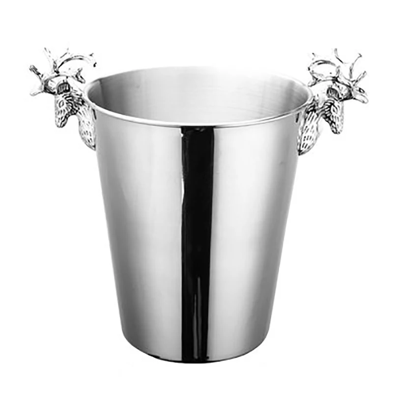 

DEOUNY Ice Cube Bucket Champagne Beer Ice Bucket For Decor Cooling Wine Drink Cooler For A Mini Bar Bartender Tools Gadgets