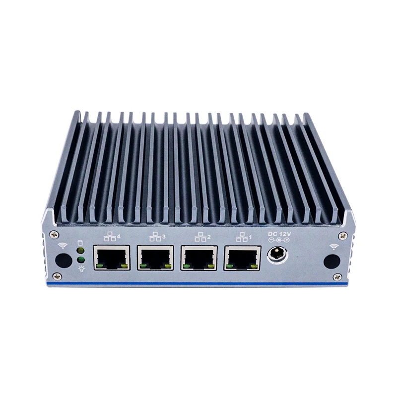 J4125 четырехъядерный сетевой брандмауэр 4 Intel Gigabit мягкий маршрутизатор DP HDMI USB3.0 SIM