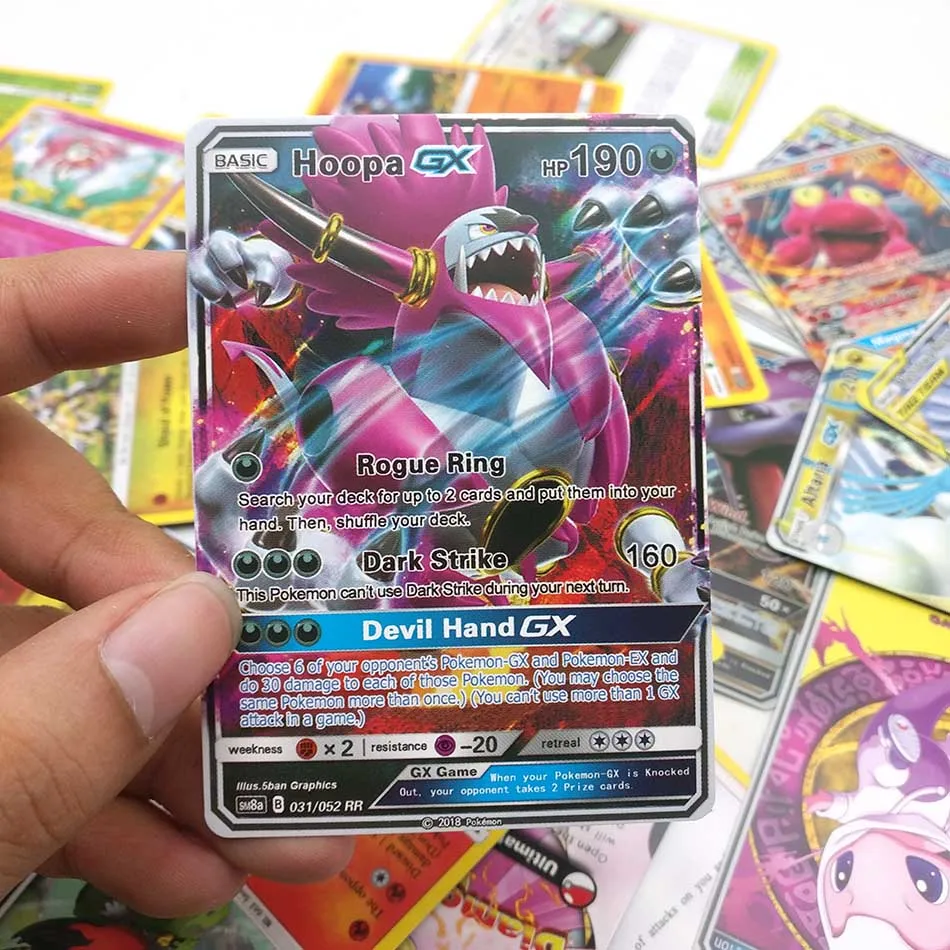 25 шт. в случайной коробке новые карты POKEMON английская версия Pokemon Sm11 Ptcg