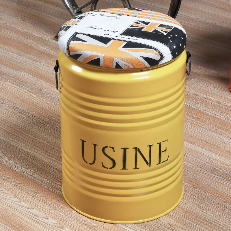 Американский Ретро Барный стул барный из кованого железа для краски