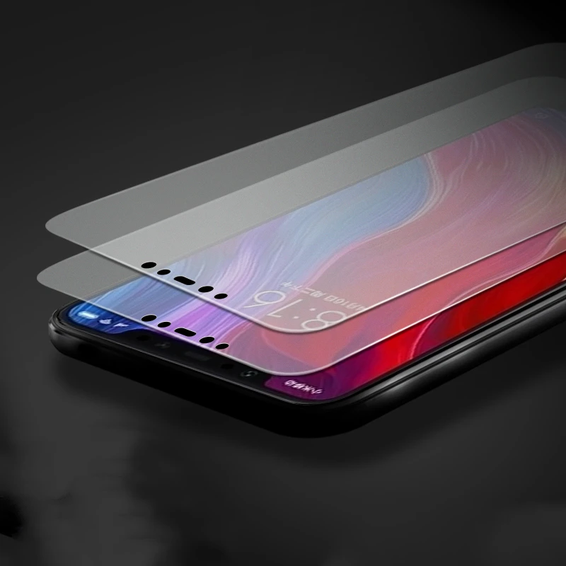 Матовое закаленное стекло 9H для Xiaomi Mi 8 8SE 8Pro Lite матовое противосинее Защитное