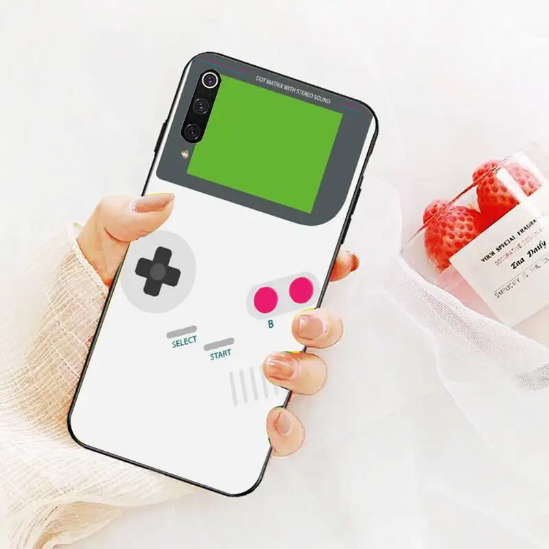 

Game Boy Console Phone Case For Redmi 9A 8A 7 6 6A Note 9 8 8T Pro Max Redmi 9 K20 K30 Pro Black Silicone Soft TPU Case