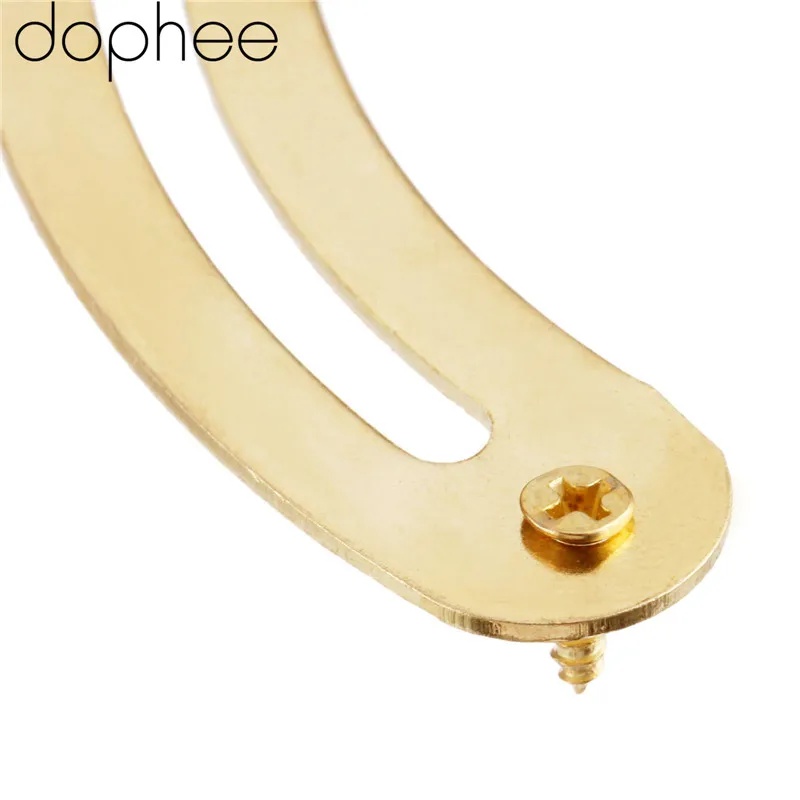 4 шт. 95 мм золотые изогнутые деревянные ящики для вина большие петли ящика