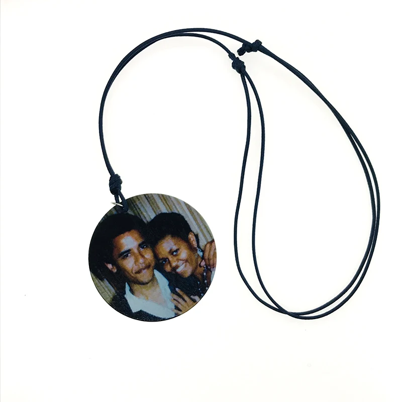 C Девушка деревянная подвеска ожерелье Модные женские ювелирные изделия