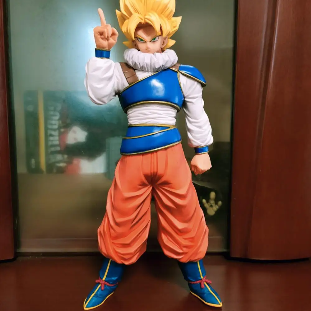 

Dragon Ball Super Son Goku Legends SSJ Space Suit PVC Action Figures Toy 270mm Dragon Ball Z Goku Figurine Toys DBZ
