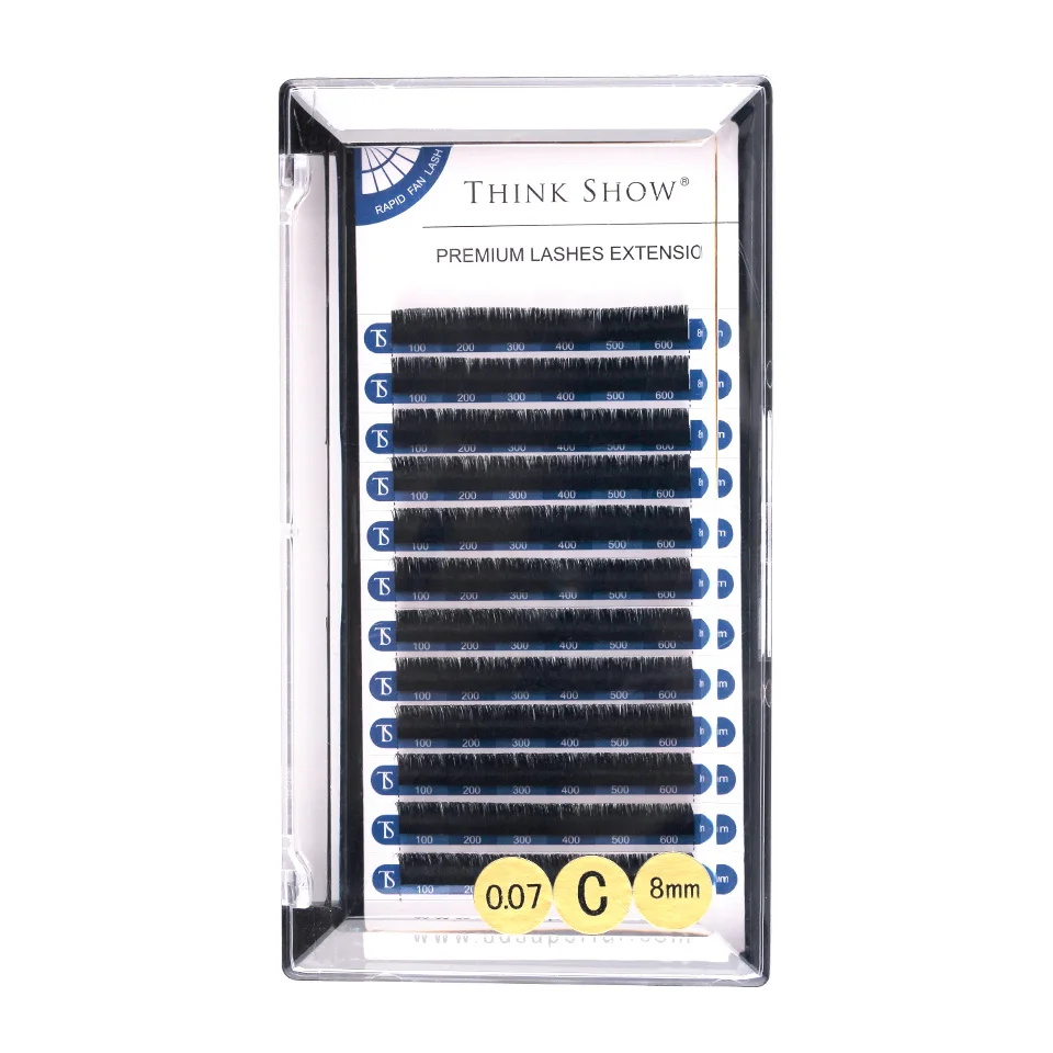 Накладные ресницы NEWCOME 1s накладные для наращивания увеличения объема