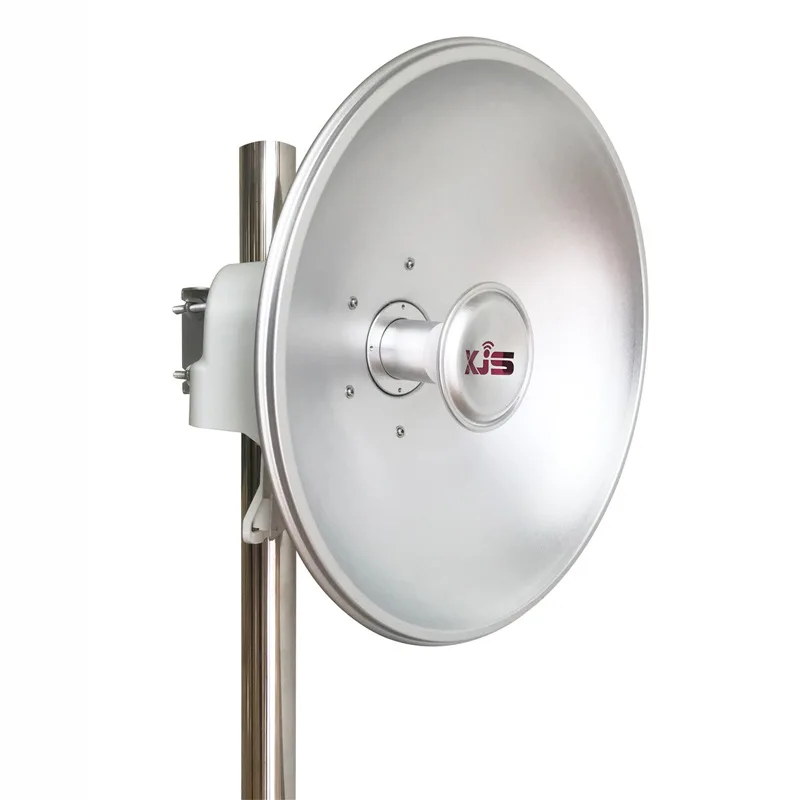

4800-6500mhz high gain 30dbi parabolic 0.4m dual polarization WiFi communication signal outdoor antenna