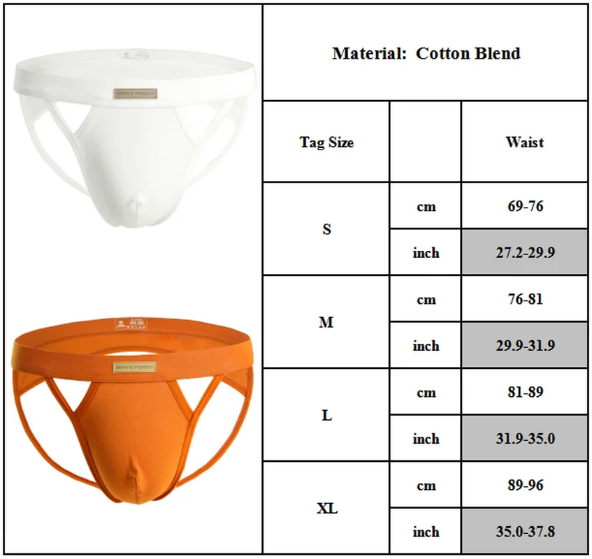 

Universal FashionNew Men's Sexy Jockstrap Athletic Supporter Sports Briefs Underwear Thong Lingerie