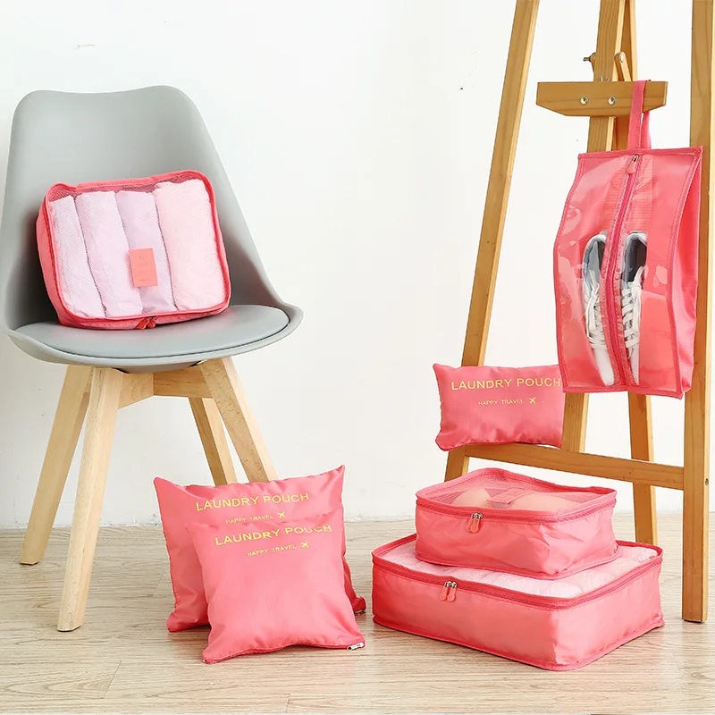 7 шт. дорожная сумка для хранения багажа органайзер одежды | Дом и сад