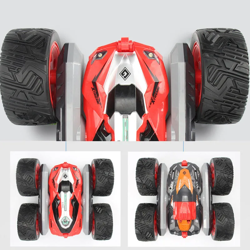 26 см 1/12 RC 2,4G 4WD металлический пульт дистанционного управления внедорожный качающийся сосуд управление автомобиль односторонний скалолазание деформации автомобиль движущийся ребенок игрушка