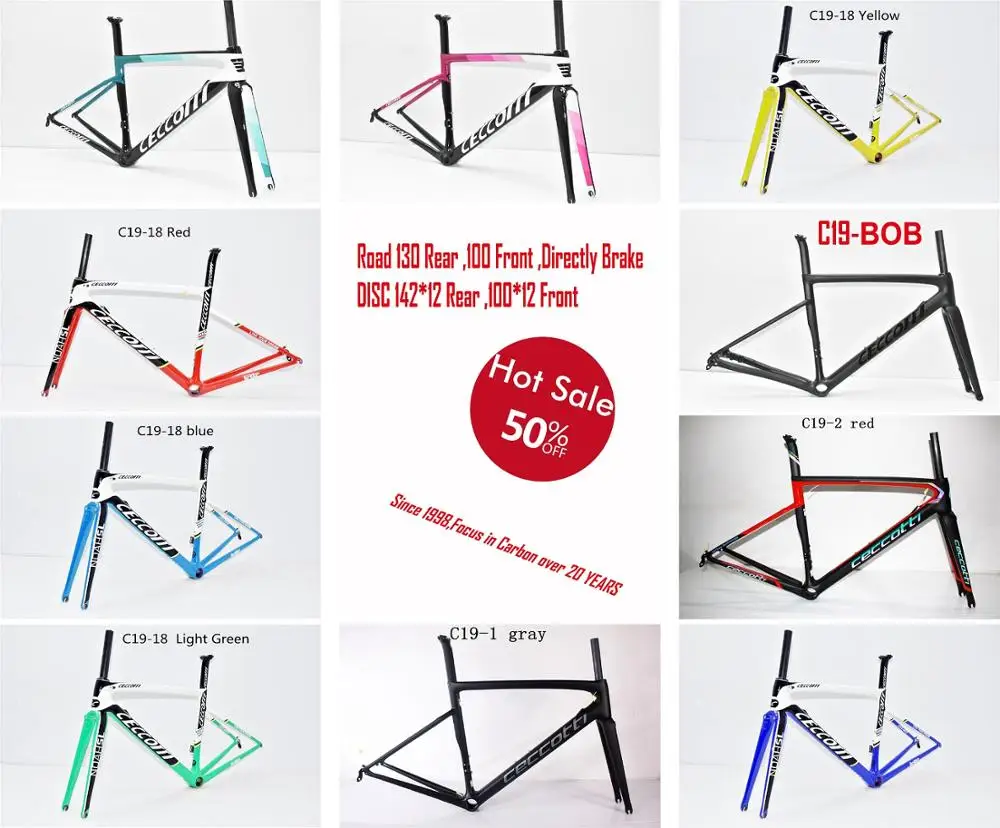 

DC019/20 Road Factory 2019 NEW carbon framest road Or disc brakes 142x12 bicycles T800 BB86 carbon frames bike frame road