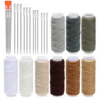 lmdz 22pcs 9pcs sewing sharp needles 3pcs long sewing needles sewing knitting thread for hand stitching sewing kit