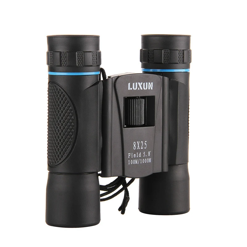 Lusun портативный мини бинокль 8X25 Zoom дорожный телескоп с сумкой для занятий спортом