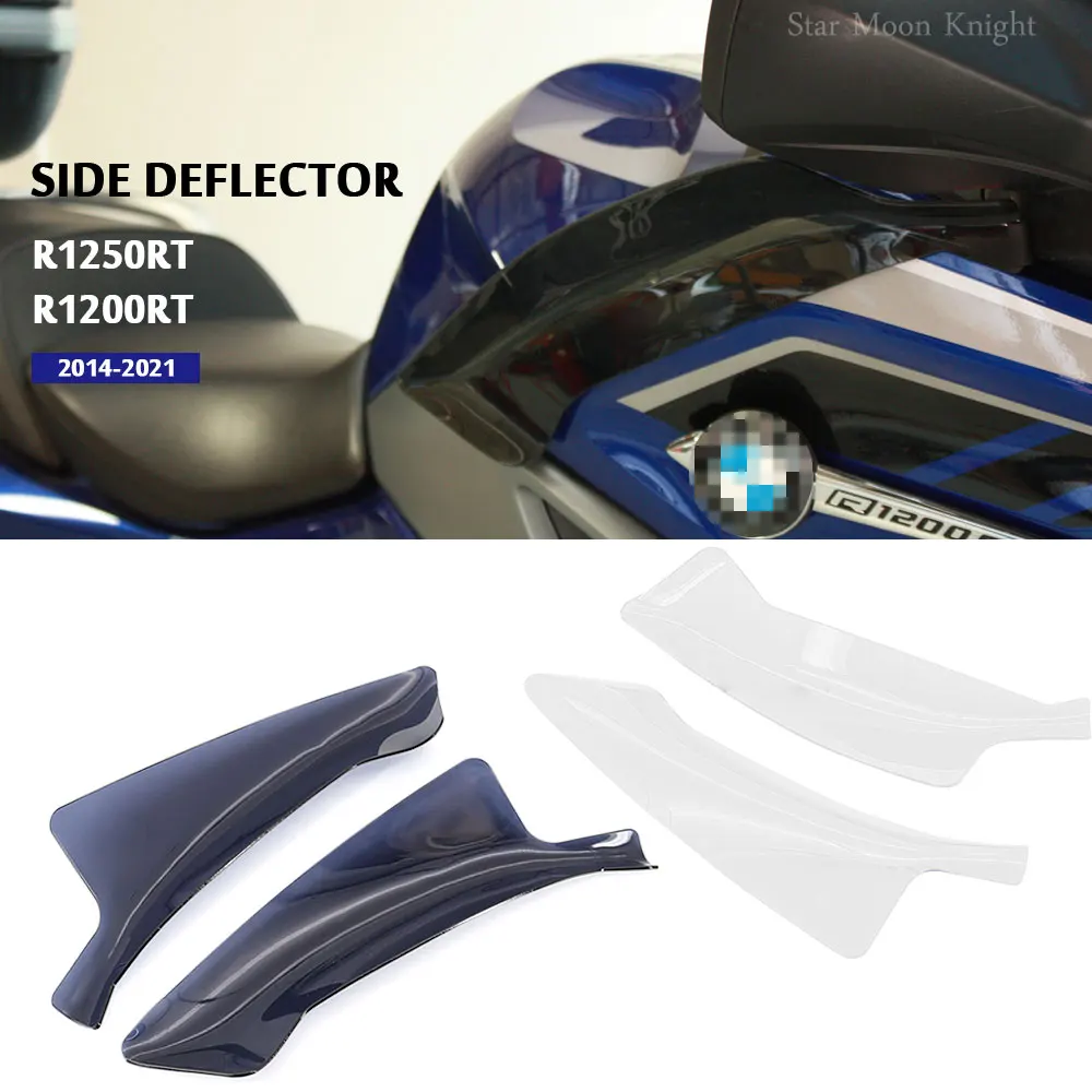 

Motorcycle Wind Deflector Side Windshield Windscreen Upper Deflector Fit For BMW R1200RT R1250RT R 1250 RT 1200 2014 - 2021