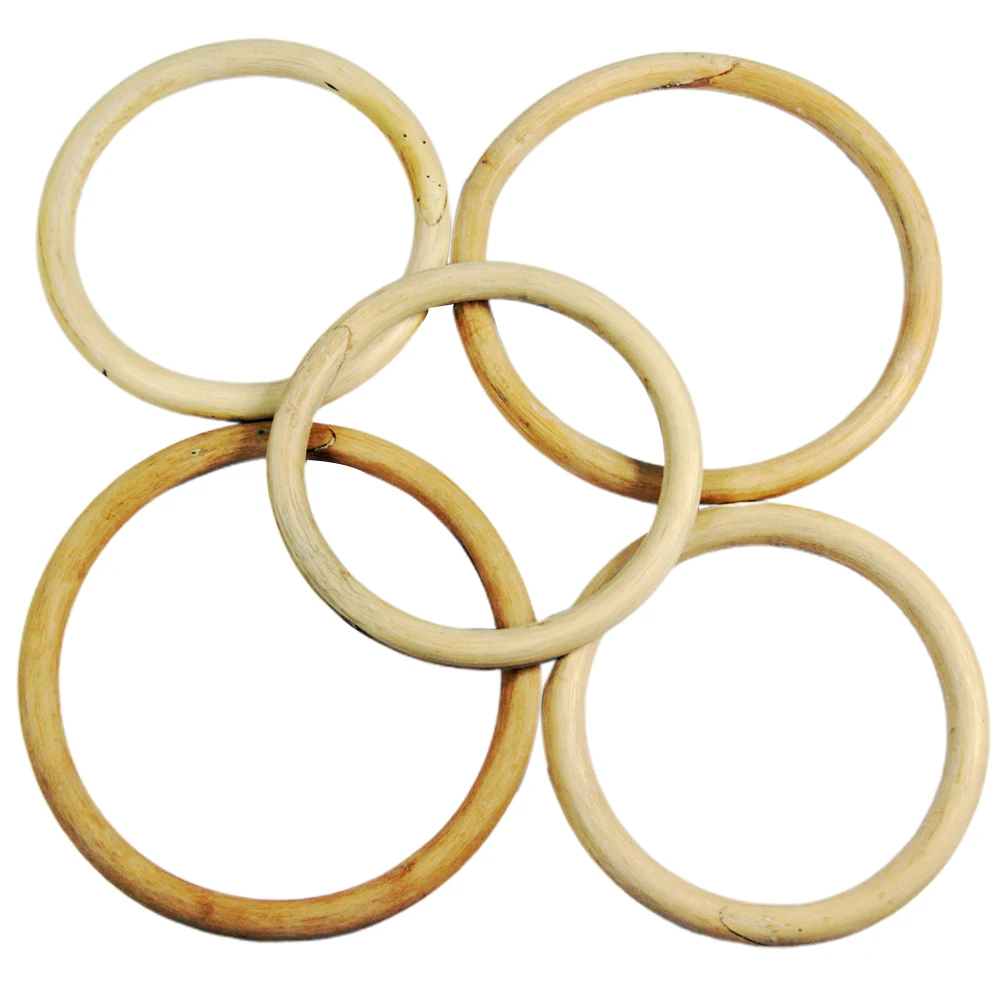 

Wing Chun Kung Fu Ring Bamboo 1 Piece Kung Fu Weapon Wing Chun Kung Fu Ring Sticky Hand Strength Training Steel Rattan Ring #W
