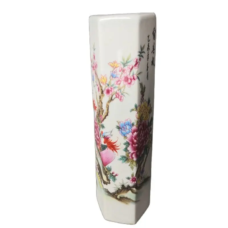 

Chinese Old Porcelain Vase Painted Glaze Porcelain Vase