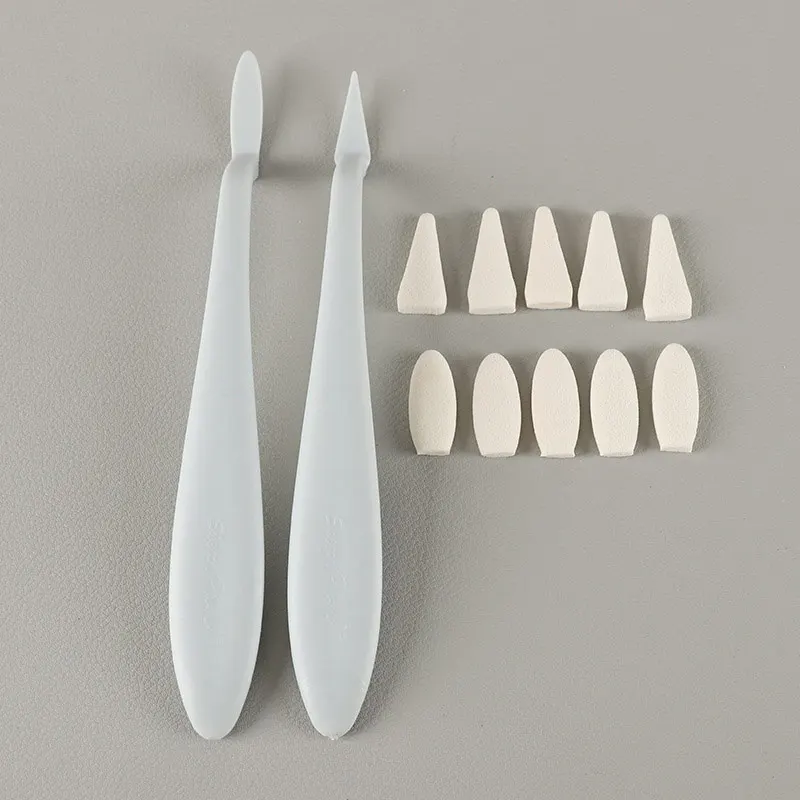 

12Pcs Set Sketch Wipe Knife Art Washable Sponge Wiper Blooming Effect Smudge Erase Correction Clean Tool For Artist Drawing