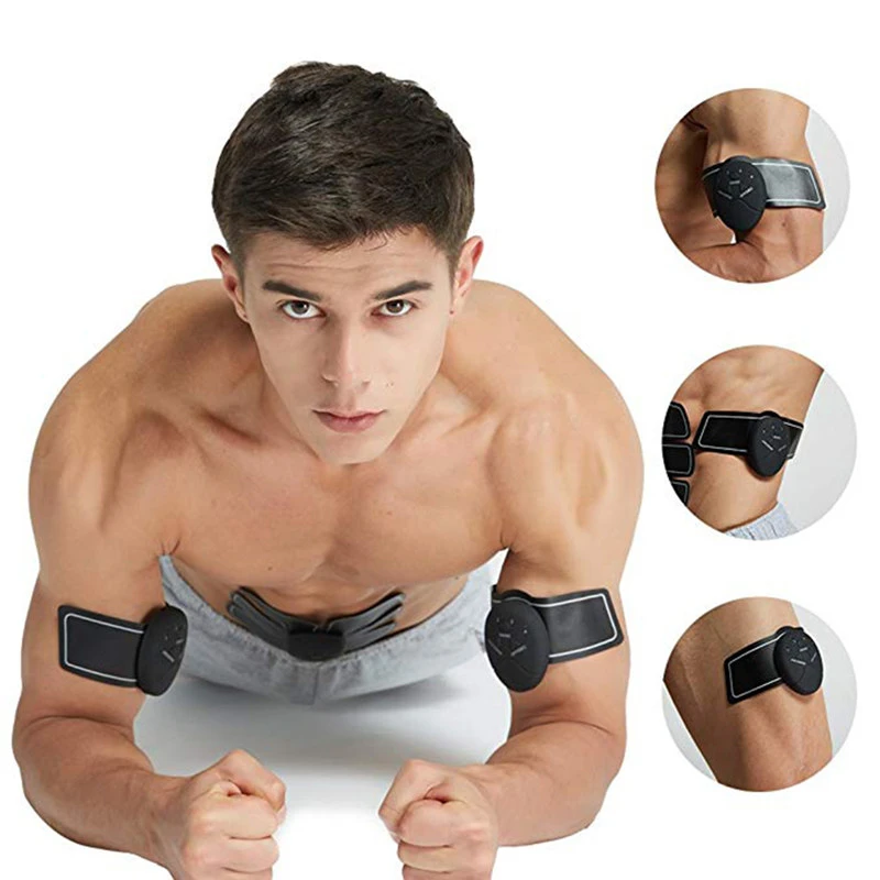 Electric Muscle Hip Trainer Vibrating Exercise Stimulate Machine Fitness Equipment 6 Modes Body Slimming Shaping Workout | Спорт и