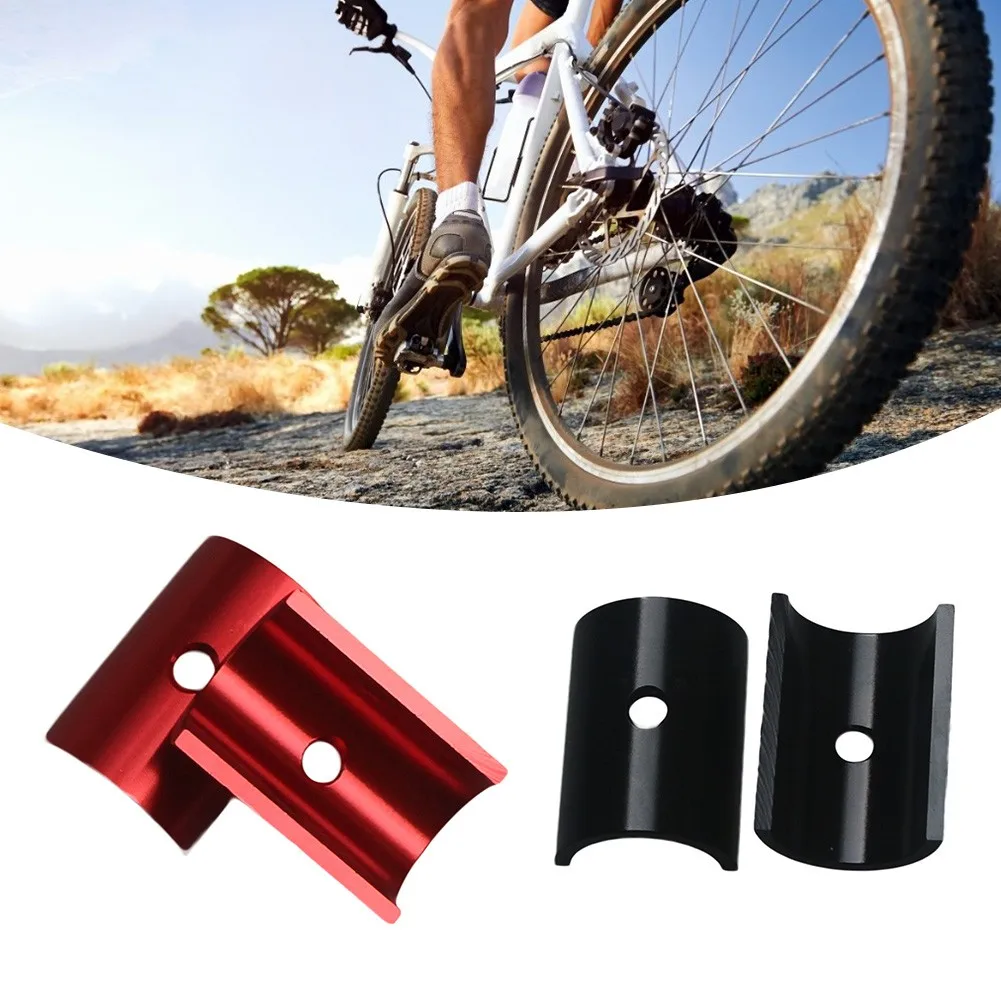 

1 Pair Bicycle Bike Handlebar Bar Shim Replaceable Aluminum Alloy Spacer Stem Reducer 25.4mm To 31.8mm Bike Accessories