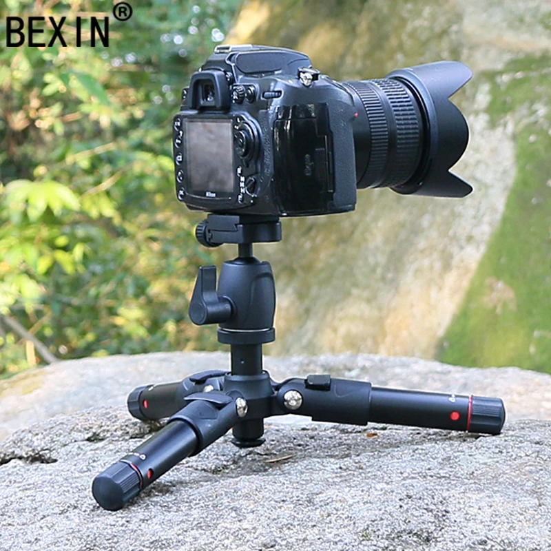 

Bexin Foldable SLR Camera Tripod Portable Flexible Camera Stand Mount Tripe Para Celular for Sony camera for Canon Smart Phone